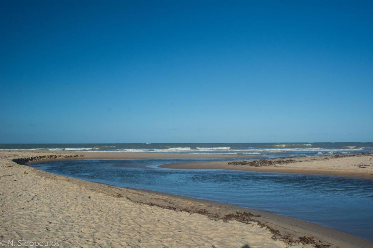 Paraiso Da Falesia Em Cumuruxatiba Com Vista Excepcional Para O Mar Villa Bagian luar foto