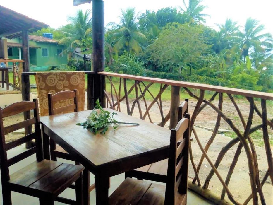 Paraiso Da Falesia Em Cumuruxatiba Com Vista Excepcional Para O Mar Villa Bagian luar foto