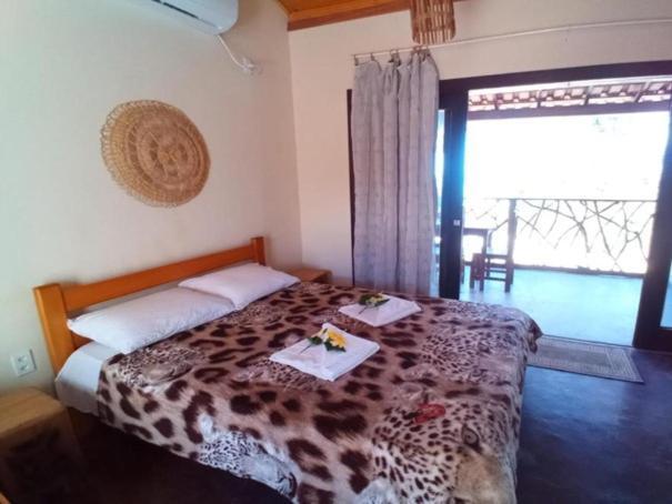Paraiso Da Falesia Em Cumuruxatiba Com Vista Excepcional Para O Mar Villa Bagian luar foto