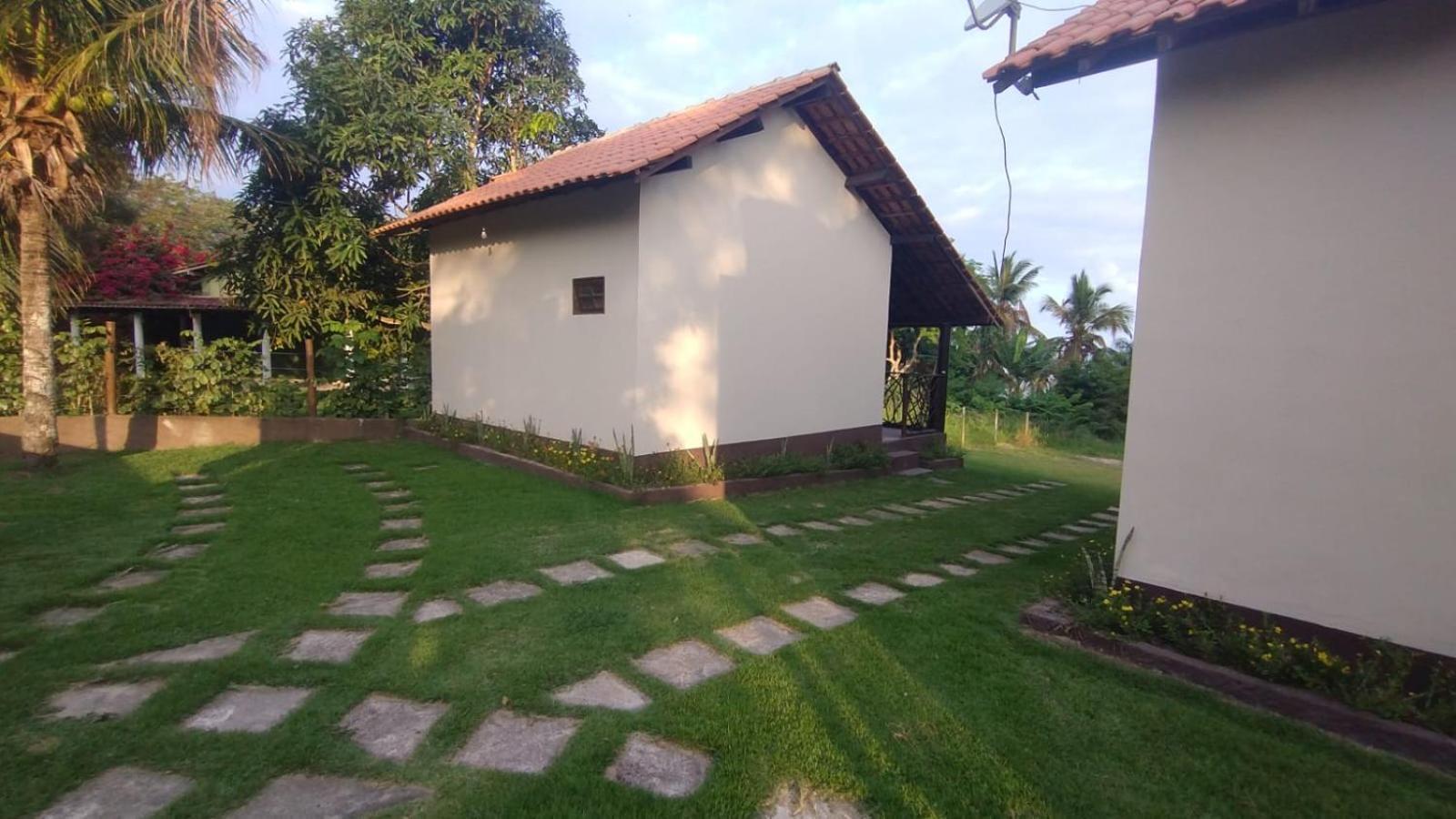 Paraiso Da Falesia Em Cumuruxatiba Com Vista Excepcional Para O Mar Villa Bagian luar foto